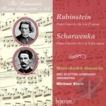 Rubinstein: Piano Concerto No. 4; Scharwenka: Piano Concerto No. 1 by Hamelin / Rubinstein / Stern