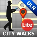 Ulan Bator Map and Walks