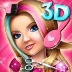 3D Hairstyle Games for Girls: Stylish Hair Salon