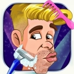 Kids Celebrity Hair Shave - Salon Games