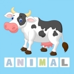 First Words Animal - Easy English Spelling App for Kids