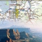 Utah: Guide Map, Road Map &amp; Travel Guide
