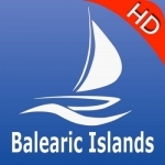 Balearic Islands GPS Nautical charts pro