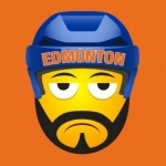 Edmonton Hockey Stickers &amp; Emojis