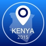 Kenya Offline Map + City Guide Navigator, Attractions and Transports